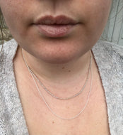 Sterling Silver Layered Necklace